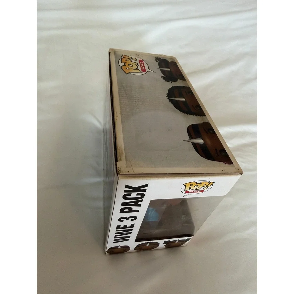 Funko Pop WWE The New Day 3 Pack Big E Xavier Woods Kofi Kingston Toys R Us Excl